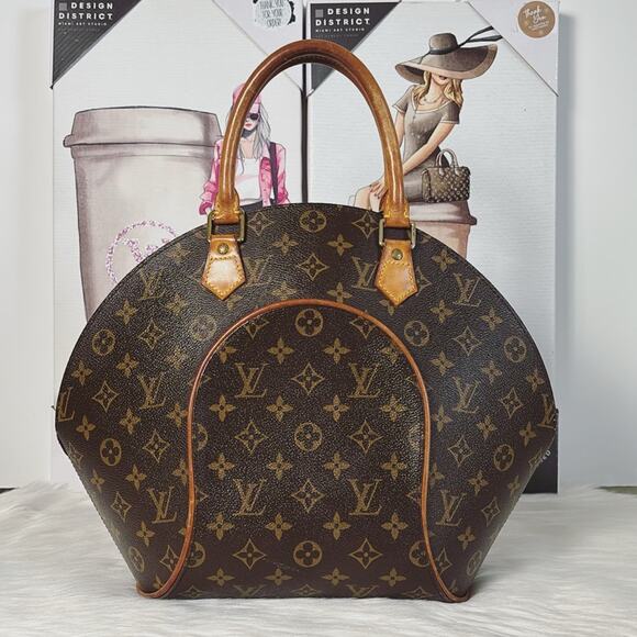 Louis Vuitton Handbags - AUTHENTIC LOUIS VUITTON ELLIPSE MM HANDBAG PURSE MONOGRAM CANVAS